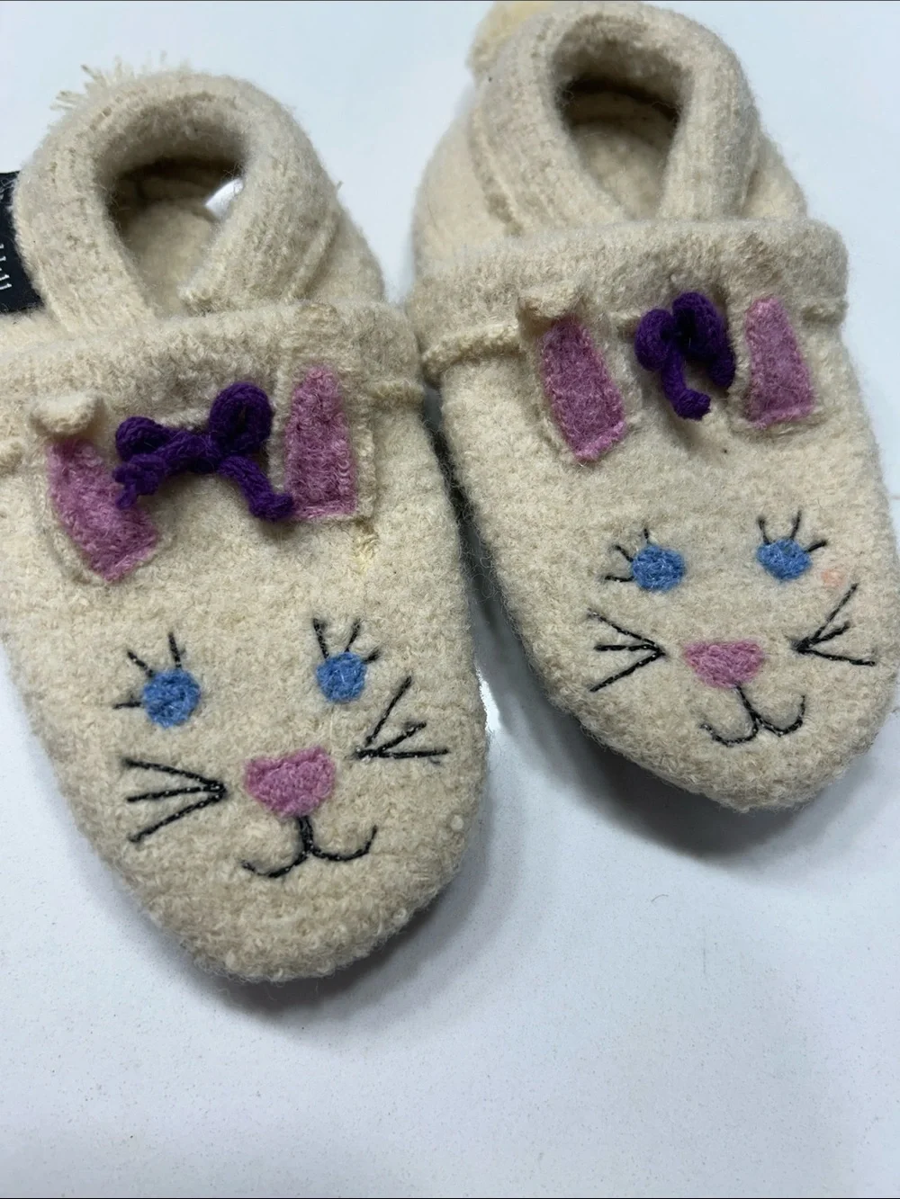 Garnet Hill Bunny Slippers